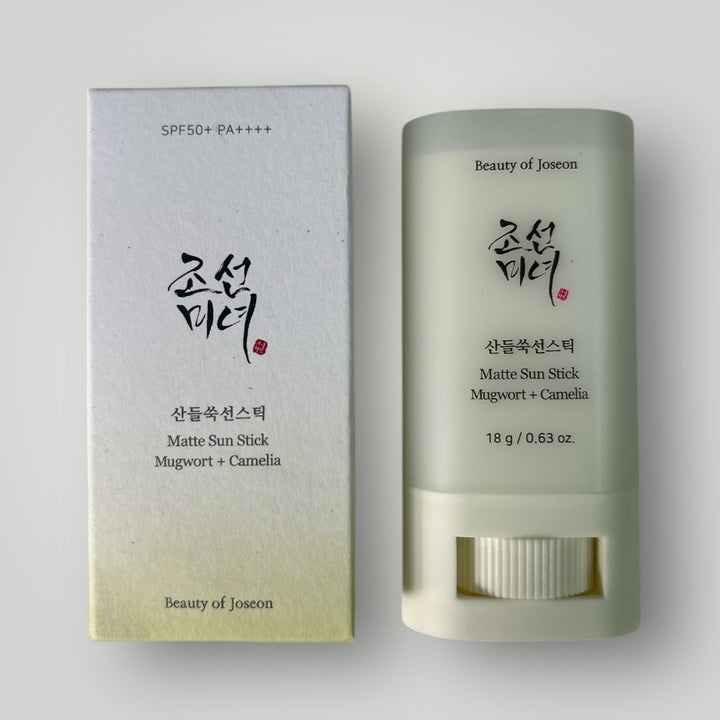 Beauty Of Joseon - Matte Sun Stick Mugwort + Camelia / Protector solar en barra